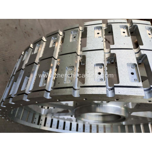 Sand casting aluminum machinery wheel